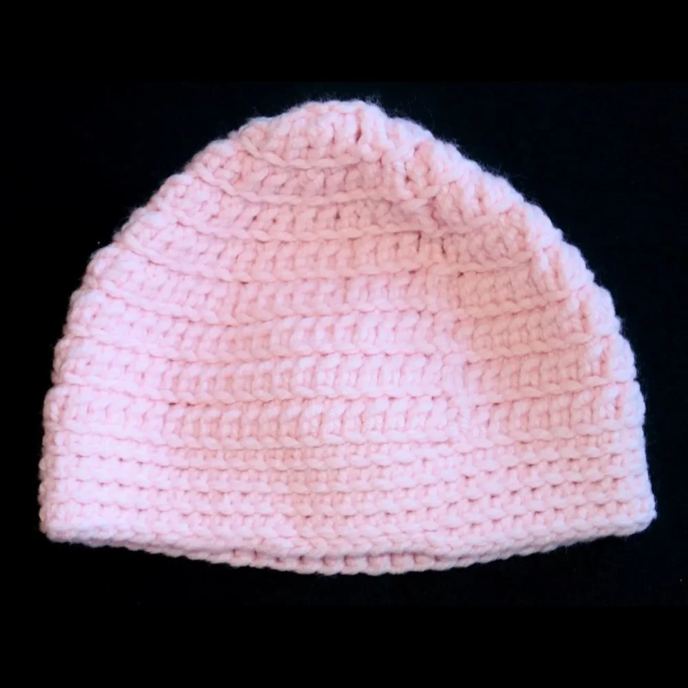 Soft Pink Hand Crochet 